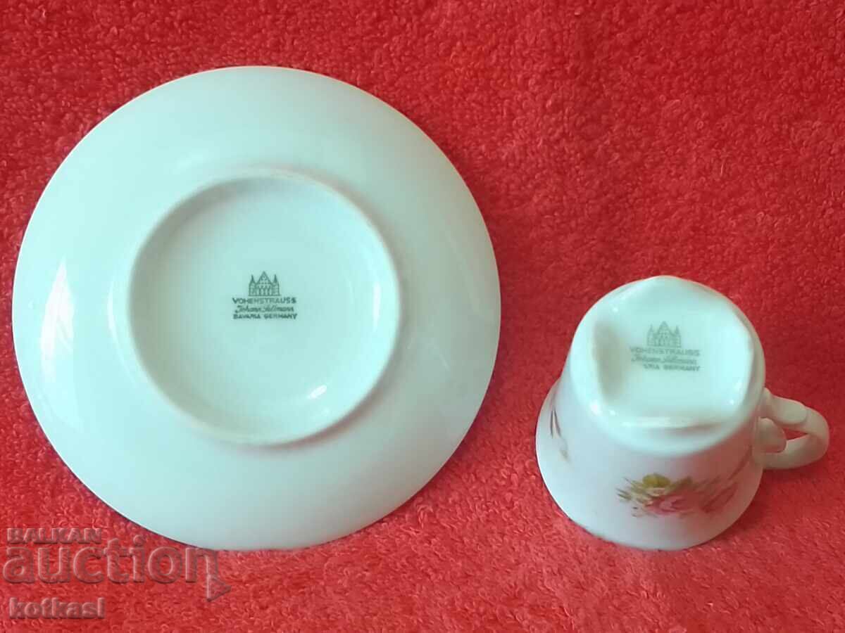 Old porcelain double set VOHENSTRAUSS JOHANN SELTMANN - 6