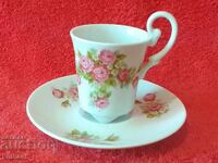 Set dublu vechi de portelan VOHENSTRAUSS JOHANN SELTMANN