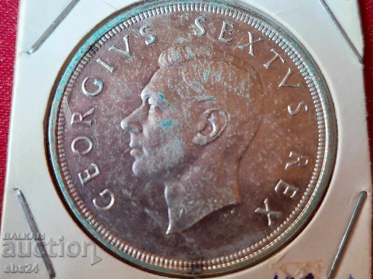 South Africa 5 shillings, 1951 with price 50.00 BGN | € 25.56 South Africa 5 shillings, 1951 with price 50.00 BGN | € 25.56