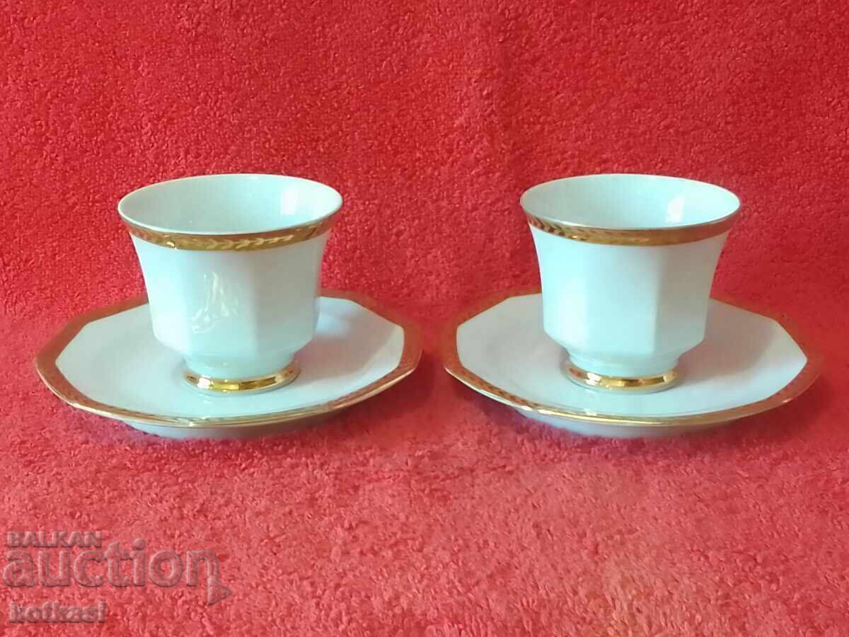 Два стари двойни порцеланови сета Германия WINTERLING отличн с цена 35.50 лв. | € 18.15 Два стари двойни порцеланови сета Германия WINTERLING отличн с цена 35.50 лв. | € 18.15