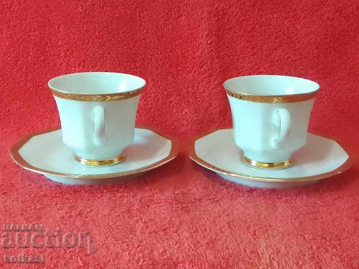 Аукцион Два стари двойни порцеланови сета Германия WINTERLING отличн Аукцион Два стари двойни порцеланови сета Германия WINTERLING отличн