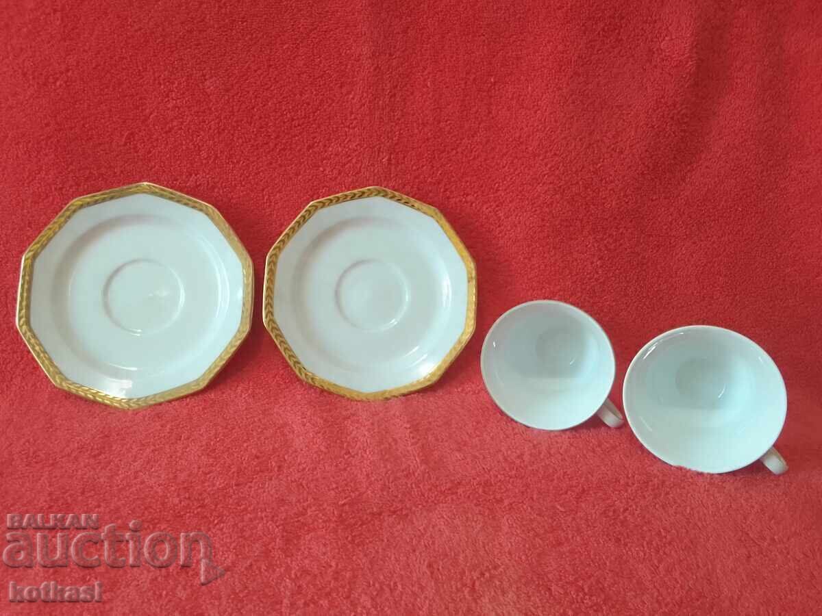 Доставка на Два стари двойни порцеланови сета Германия WINTERLING отличн Доставка на Два стари двойни порцеланови сета Германия WINTERLING отличн