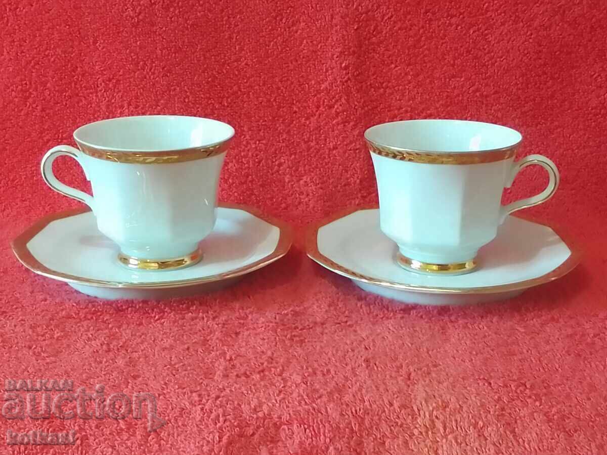 Два стари двойни порцеланови сета Германия WINTERLING отличн Два стари двойни порцеланови сета Германия WINTERLING отличн