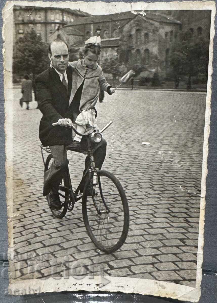 Sofia Father and daughter on the square 24/05/1948 Sofia Father and daughter on the square 24/05/1948