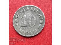 Germania-10 pfennig 1916 D-Münch