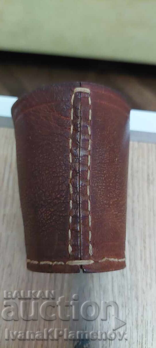 Delivery of Leather dice cup