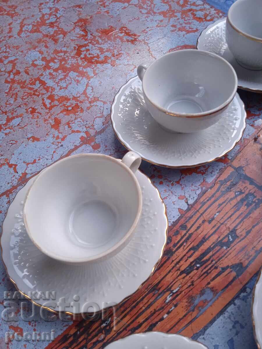 Auction Porcelain service Dyanko Stefanov - Razgrad Auction Porcelain service Dyanko Stefanov - Razgrad