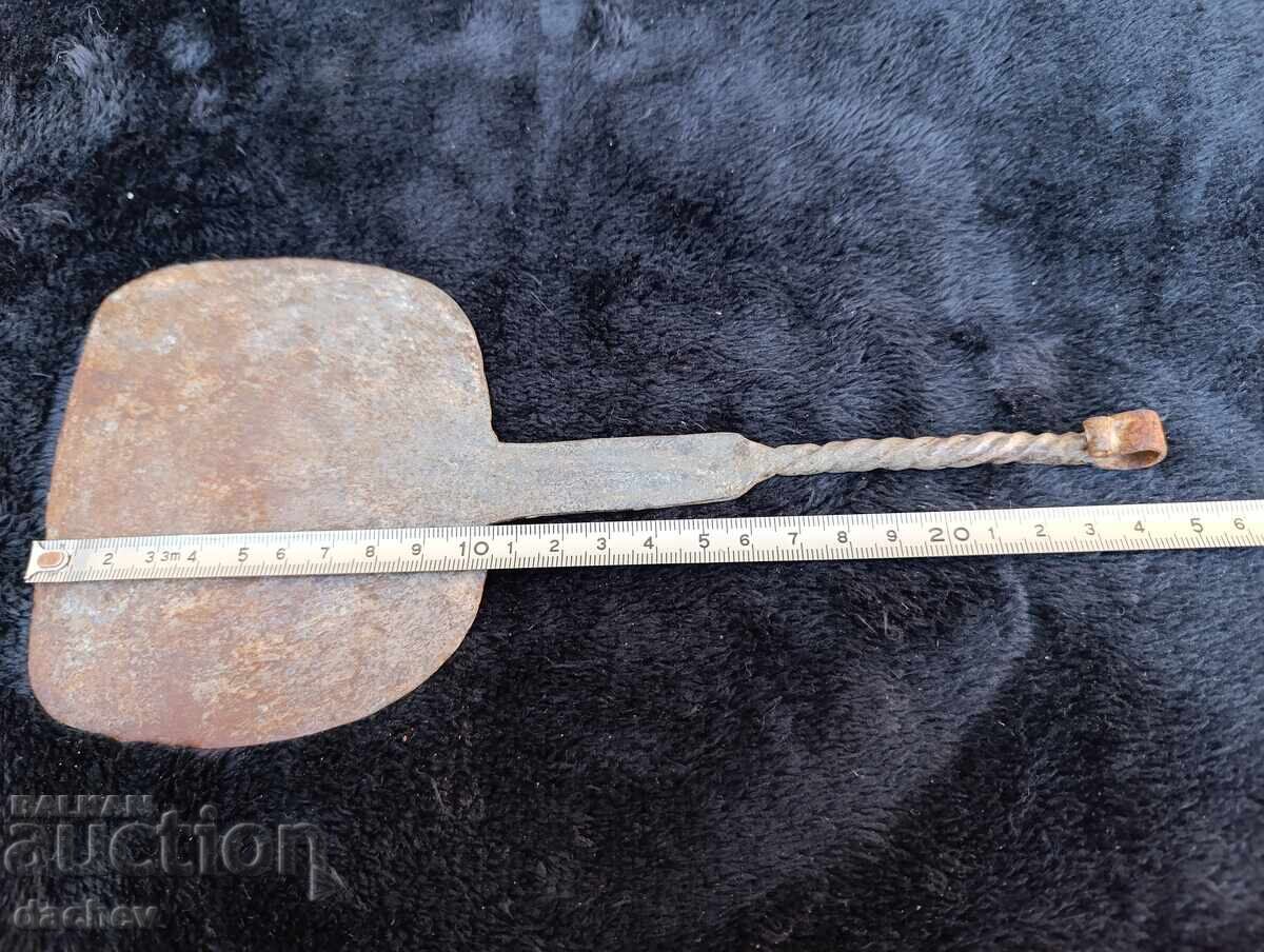 Стара ГОЛЯМА кована огрипка угрипка огрибка 19-и Век - 5