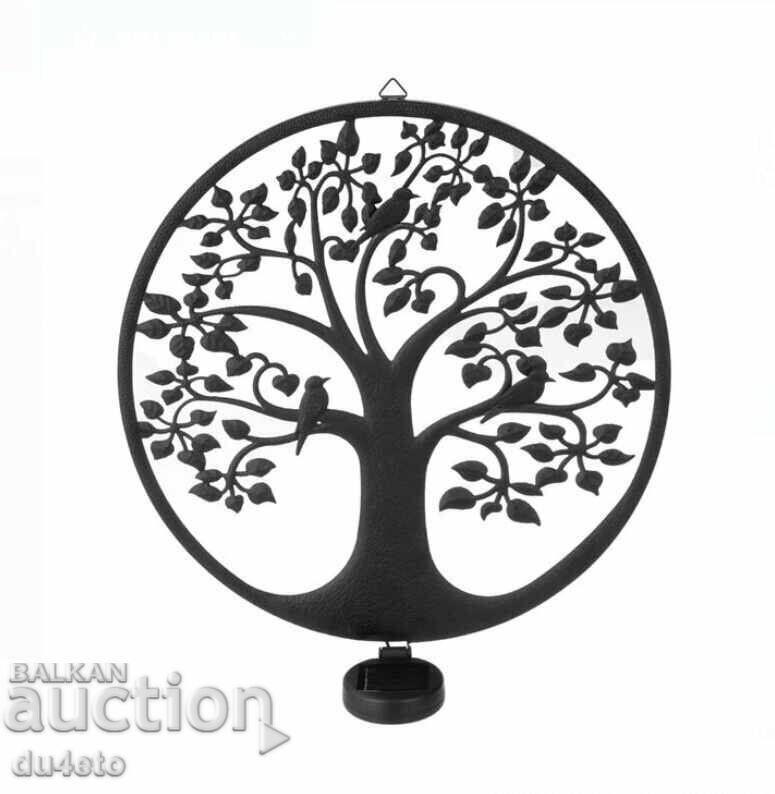 Solar decorative tree Mavro with birds METAL Ø40cm - 5