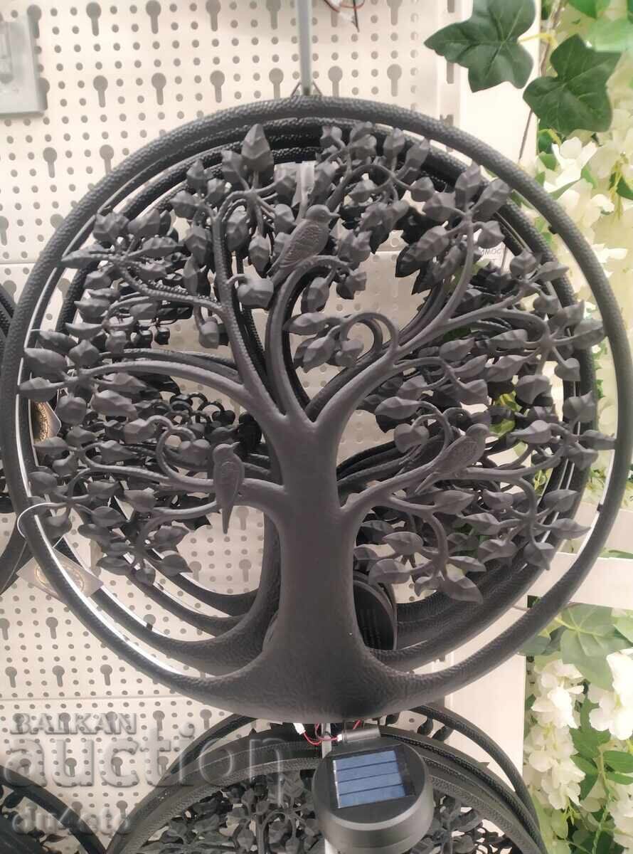 Solar decorative tree Mavro with birds METAL Ø40cm - 7