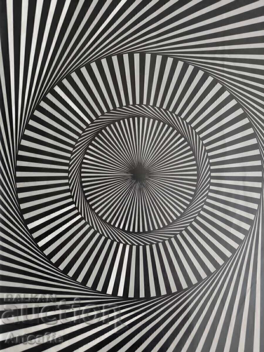 Auction Poster with a contemporary abstract design Auction Poster with a contemporary abstract design