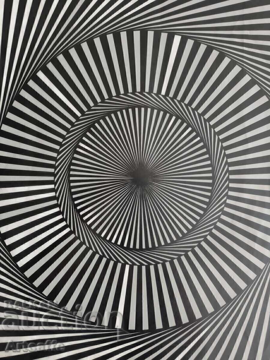 Delivery of Poster with a contemporary abstract design Delivery of Poster with a contemporary abstract design