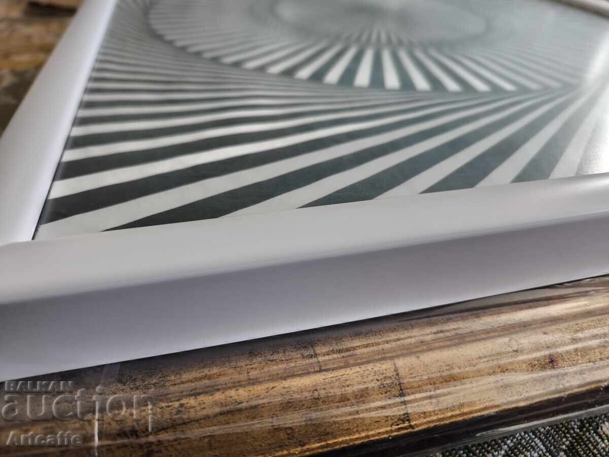 Poster with a contemporary abstract design - 7 Poster with a contemporary abstract design - 7