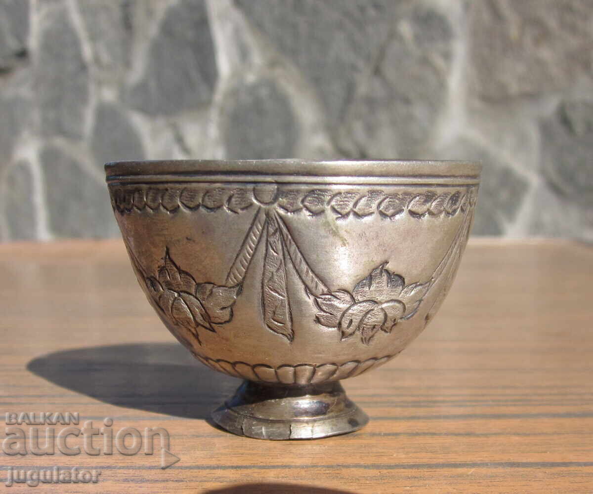 Delivery of authentic Bulgarian Renaissance silver folklore cup Delivery of authentic Bulgarian Renaissance silver folklore cup