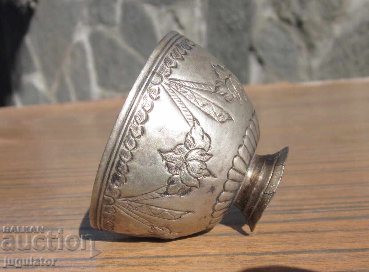 authentic Bulgarian Renaissance silver folklore cup - 6 authentic Bulgarian Renaissance silver folklore cup - 6