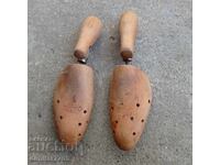 Wooden shoe stretchers, shoe molds