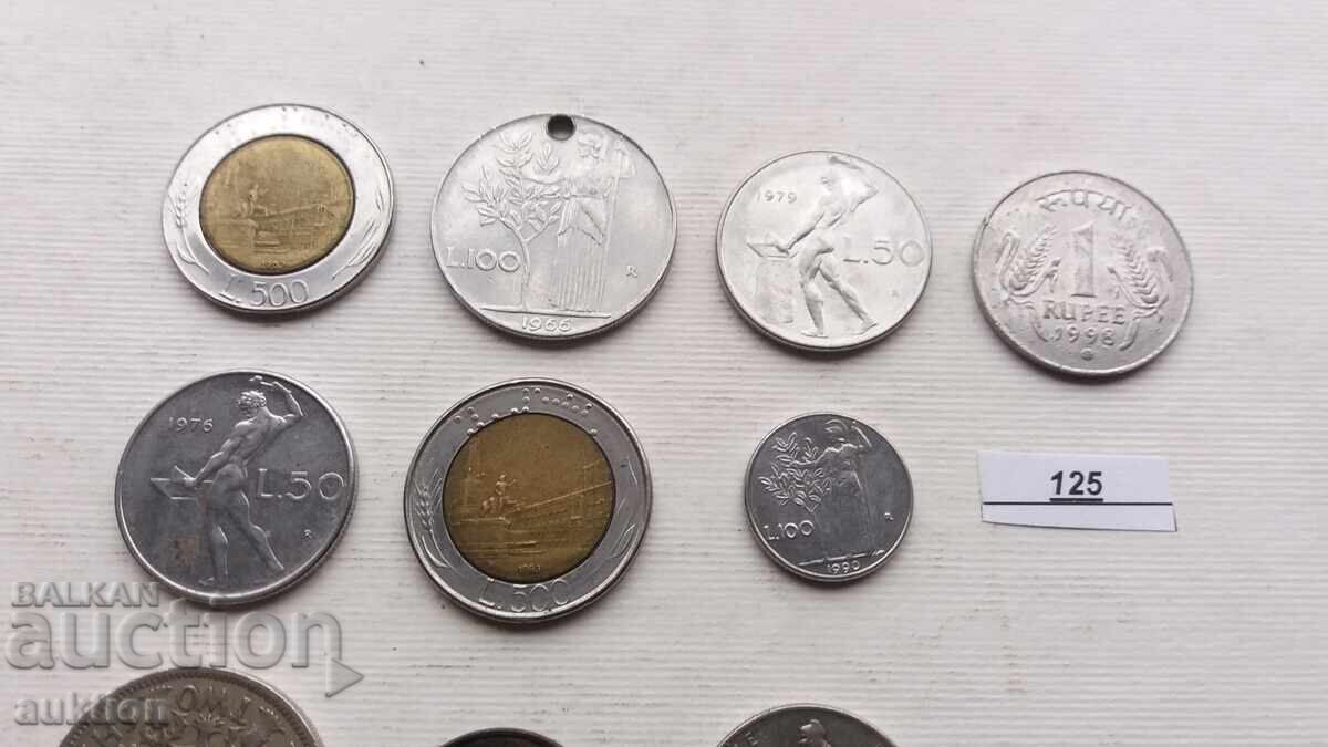10 NUMBERS OF DIFFERENT COINS FROM AROUND THE WORLD with price 4.99 BGN | € 2.55 10 NUMBERS OF DIFFERENT COINS FROM AROUND THE WORLD with price 4.99 BGN | € 2.55