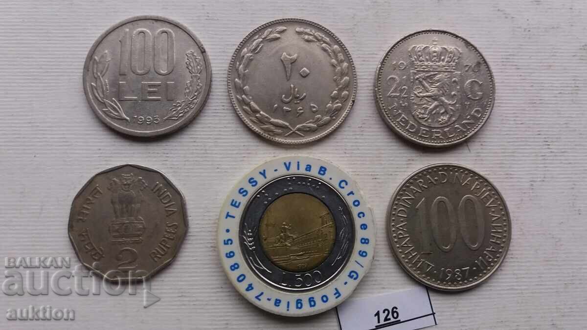 Auction 6 NUMBERS OF DIFFERENT COINS FROM AROUND THE WORLD Auction 6 NUMBERS OF DIFFERENT COINS FROM AROUND THE WORLD