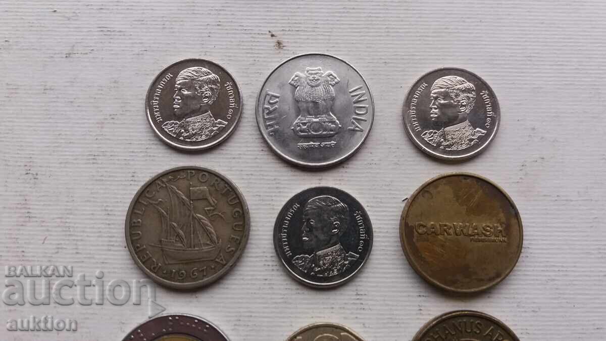 Licitație 9 NUMERE DE MONEDE DIFERITE DIN PRIN LUMEA Licitație 9 NUMERE DE MONEDE DIFERITE DIN PRIN LUMEA