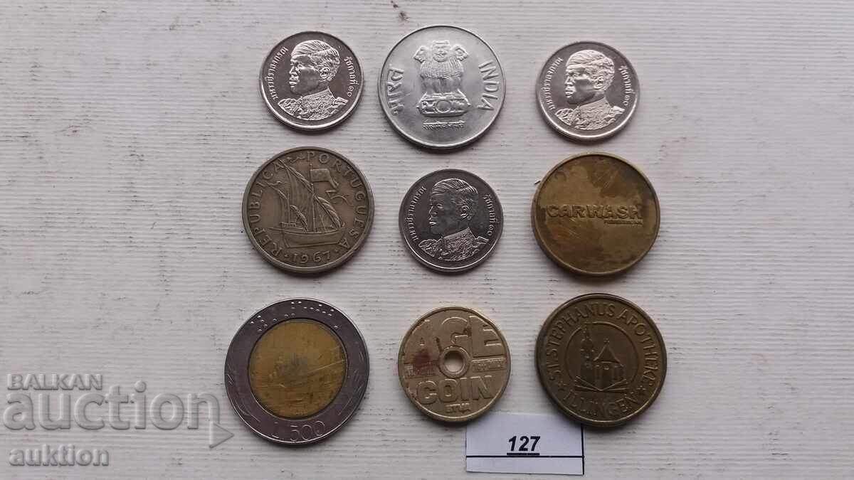 Livrarea 9 NUMERE DE MONEDE DIFERITE DIN PRIN LUMEA Livrarea 9 NUMERE DE MONEDE DIFERITE DIN PRIN LUMEA