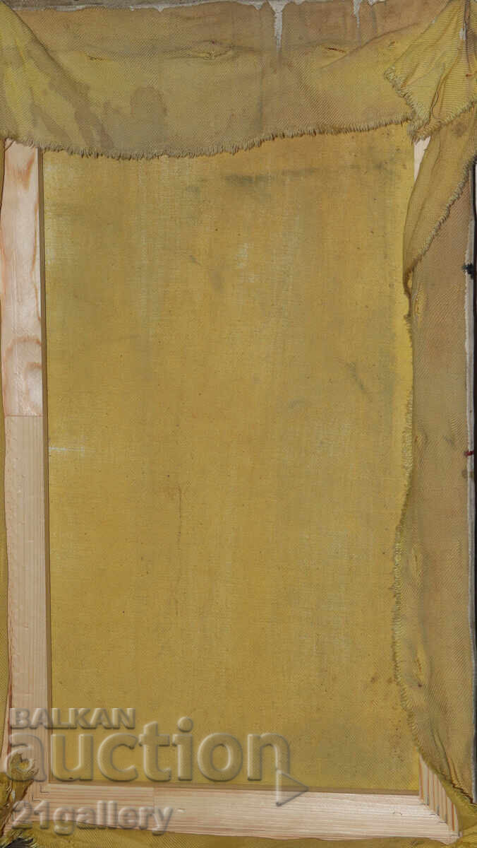 Hristo Yotov (1951 - ) abstract composition, oil paints - 7