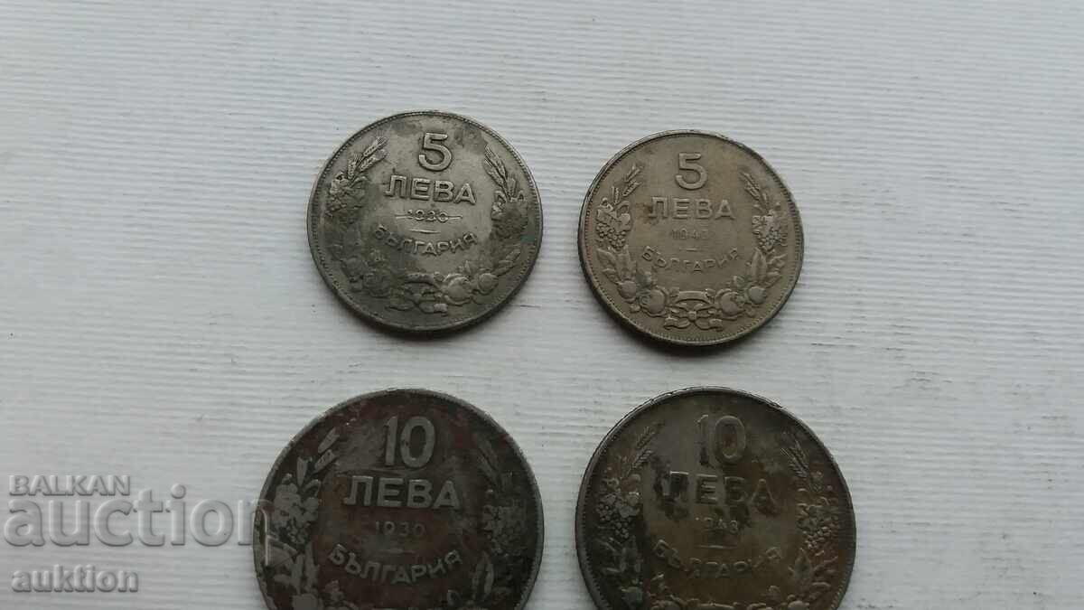Auction 5 AND 10 LEVA 1930 AND 1943 Auction 5 AND 10 LEVA 1930 AND 1943
