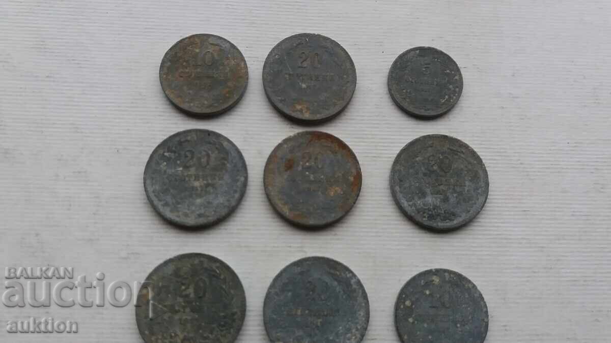 Auction 5, 10 AND 20 CENTS 1917 ZINC Auction 5, 10 AND 20 CENTS 1917 ZINC