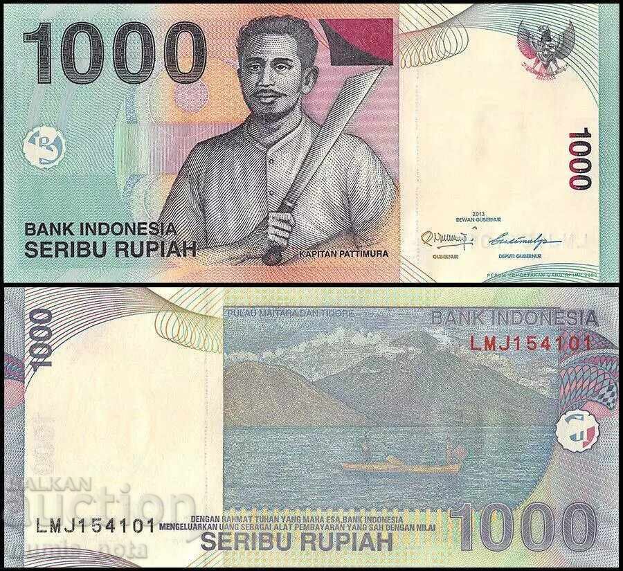 Indonesia 1000 Rupiah 2013 UNC Indonesia 1000 Rupiah 2013 UNC