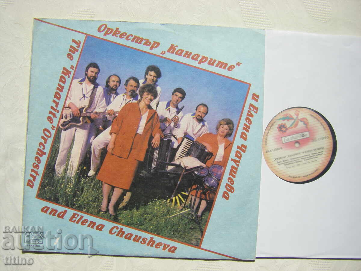 VNA 11880 - "Canaries" Orchestra and Elena Chausheva with price 25.00 BGN | € 12.78 VNA 11880 - "Canaries" Orchestra and Elena Chausheva with price 25.00 BGN | € 12.78