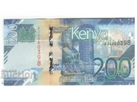 Kenya-200 Shillings-2019-P# 54a-Paper