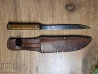 Old knee knife, dagger, kara kolak, Gabrovski