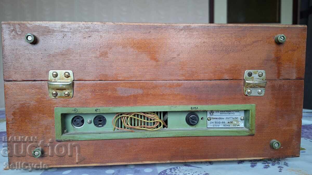 ✅RHYTHM GRAMOPHONE + ACORD SPEAKERS 1965❗ - 6 ✅RHYTHM GRAMOPHONE + ACORD SPEAKERS 1965❗ - 6