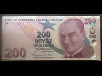 Turcia 200 Lire 2009 -25 Pick 227 Ref 0844 Unc