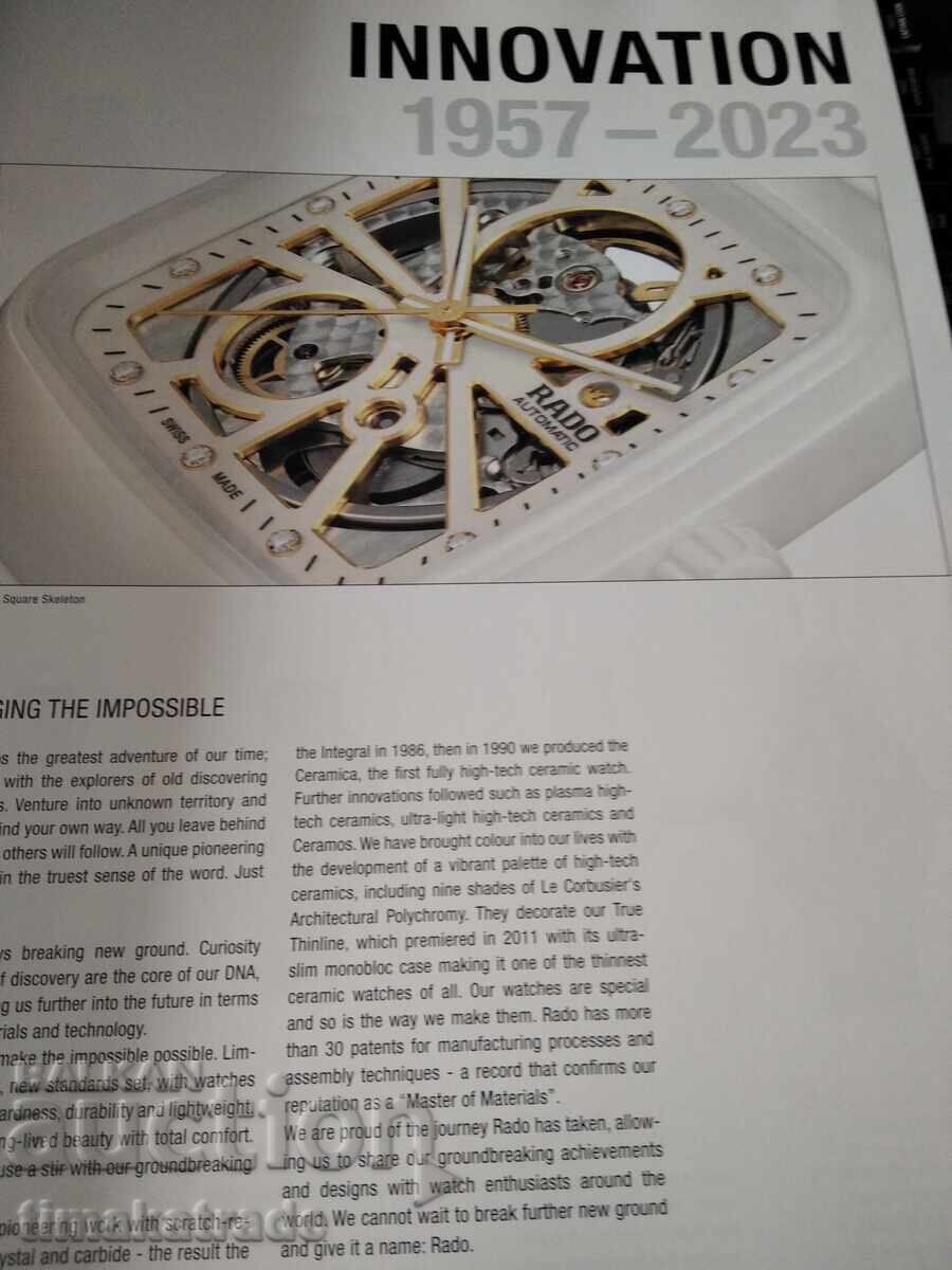 General catalog of RADO watches 2022/2023 - 5 General catalog of RADO watches 2022/2023 - 5