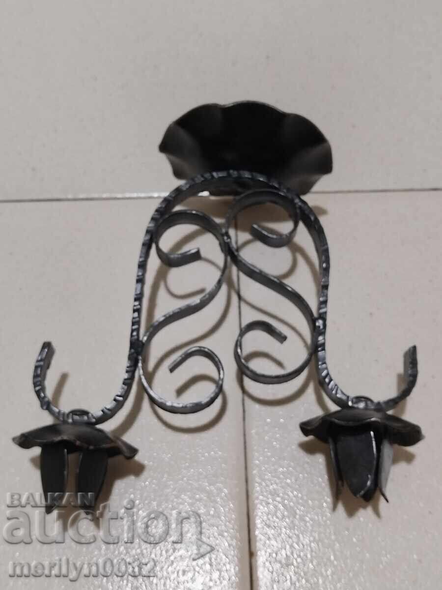 Candlestick wrought iron - 7 Candlestick wrought iron - 7