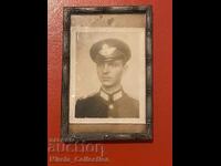 Royal photo of a royal aviator pilot Kingdom of Bulgaria