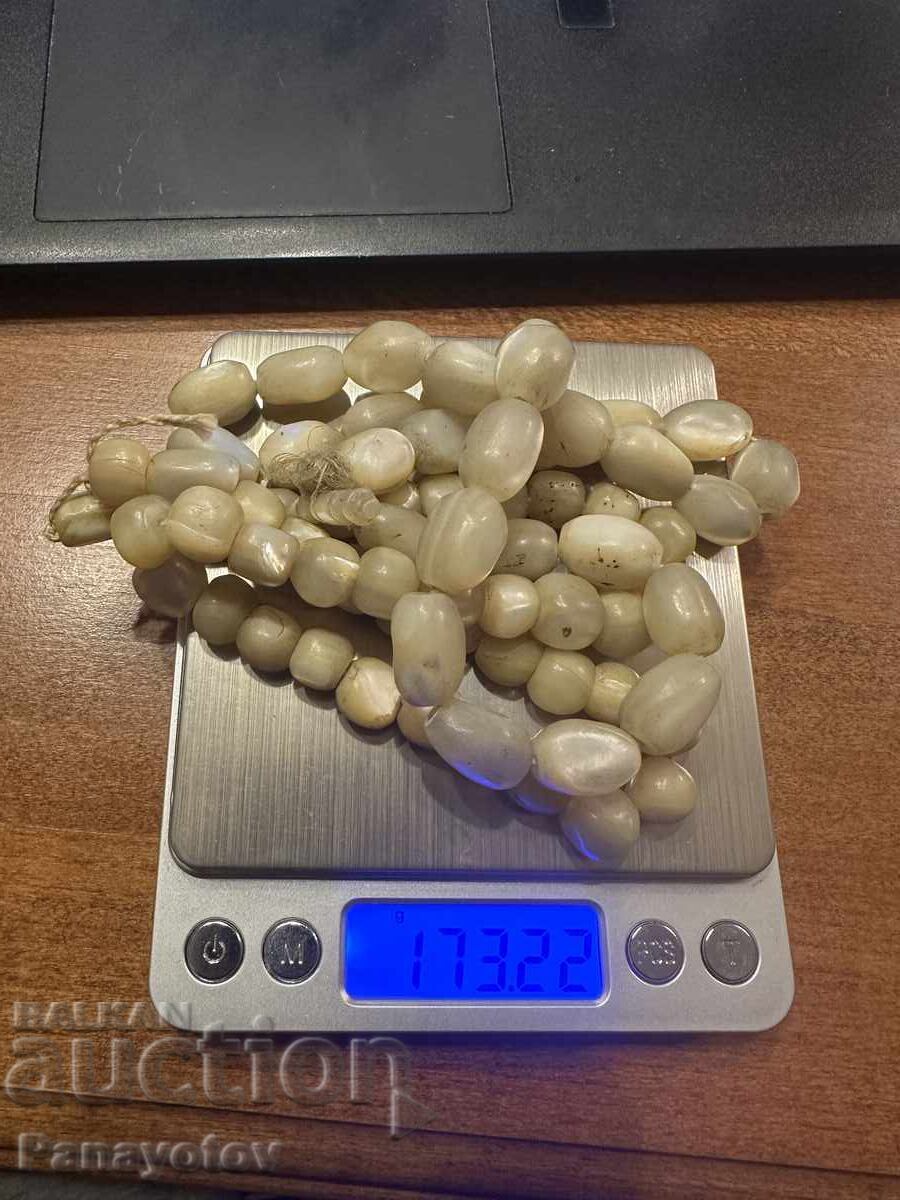 MĂTĂNII ȘI COLACE PERLATE, ORIGINALE, DIN BOJI GROB, MĂRGELE VECHI PENTRU BIJUTERII - 7 MĂTĂNII ȘI COLACE PERLATE, ORIGINALE, DIN BOJI GROB, MĂRGELE VECHI PENTRU BIJUTERII - 7