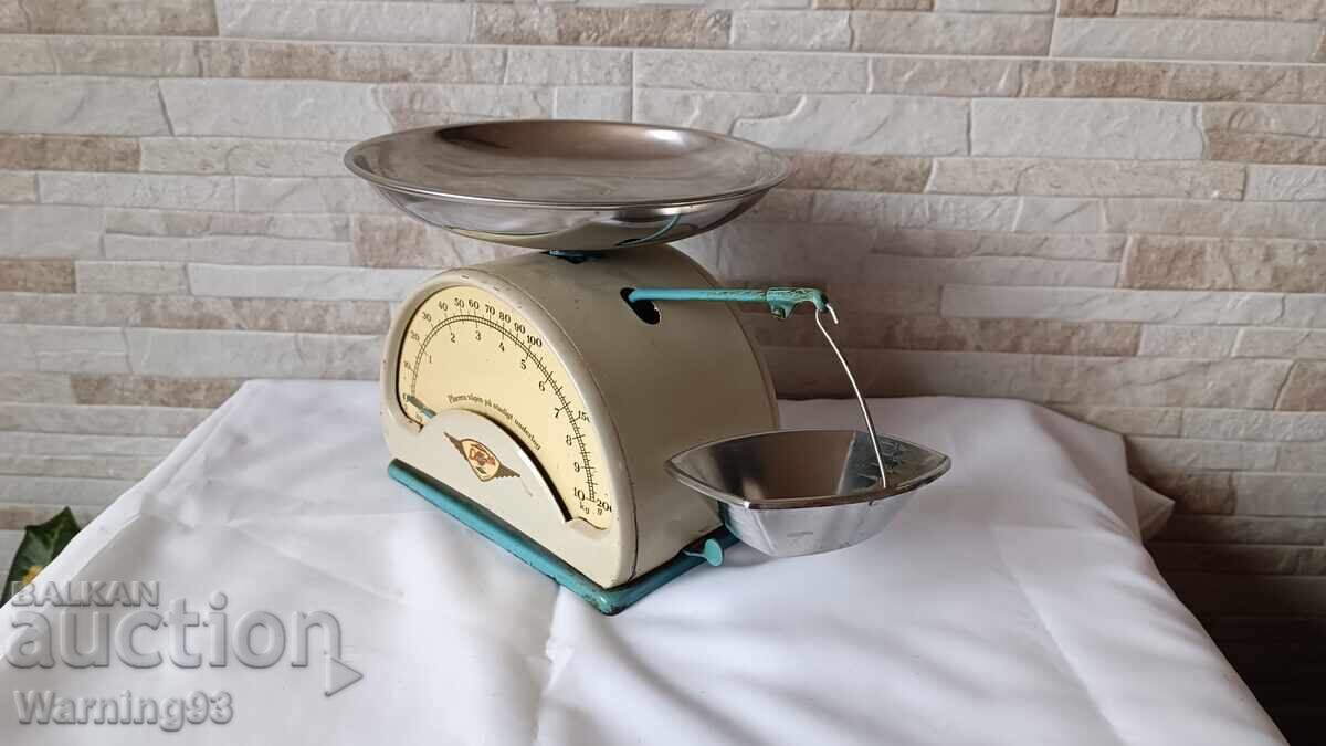 Стар кухненски кантар - Lindells - Made in Sweden - 1960г. - 5
