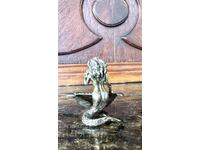 Silver mermaid figurine, 800 fineness, weight 40 grams