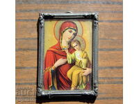 Kingdom of Bulgaria small home icon Virgin Mary with the child