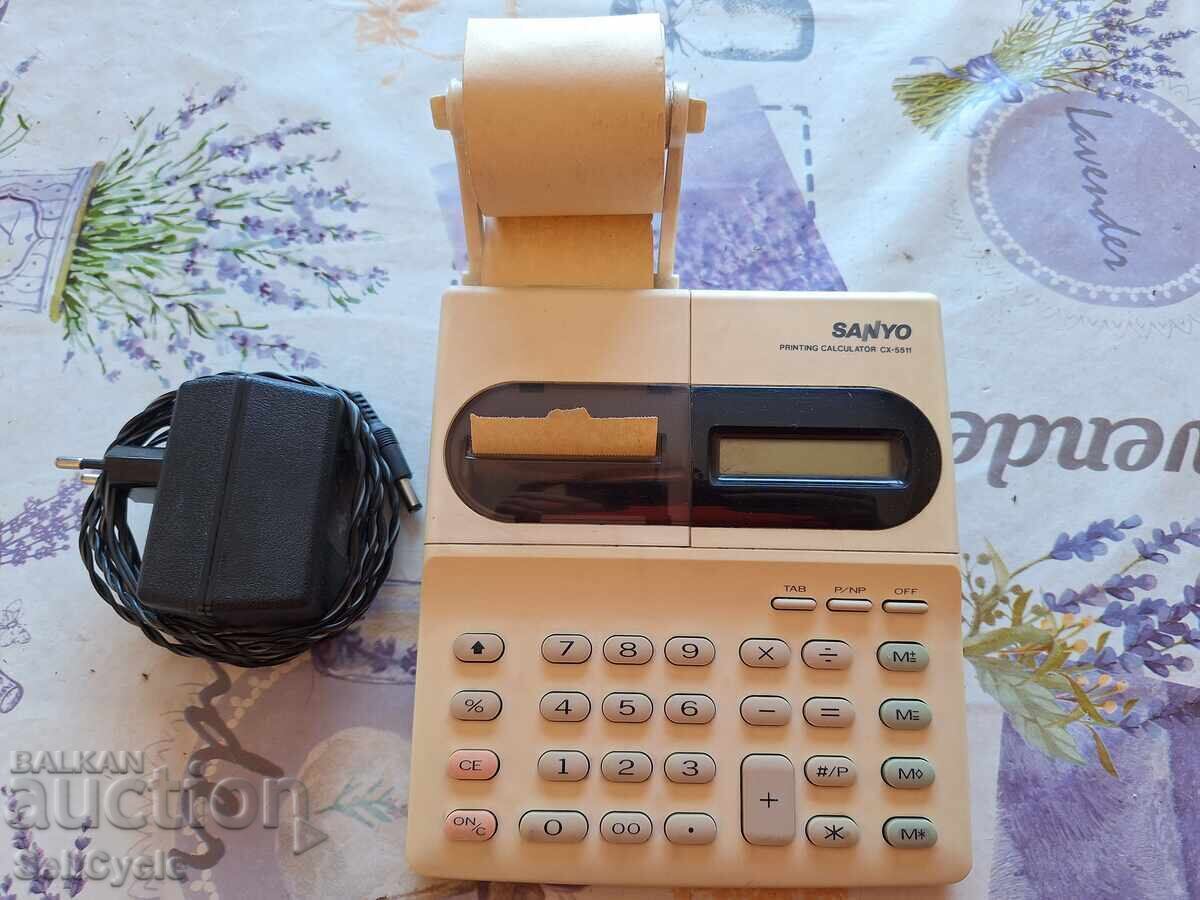 ✅ΥΠΟΛΟΓΙΣΤΗ ΜΕ ΕΚΤΥΠΩΤΗ SANYO CX-551❗ ✅ΥΠΟΛΟΓΙΣΤΗ ΜΕ ΕΚΤΥΠΩΤΗ SANYO CX-551❗