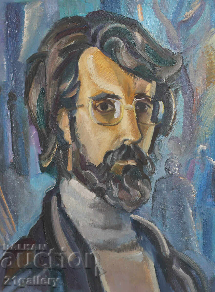 Auction Oil painting male portrait Auction Oil painting male portrait