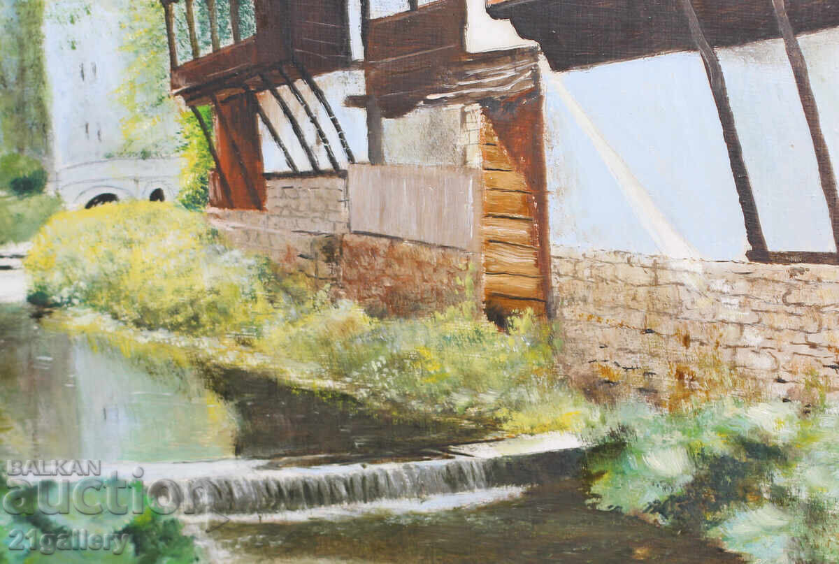 Miron Manliherov/ oil paints, ''Landscape from Tryavna''1999 - 5 Miron Manliherov/ oil paints, ''Landscape from Tryavna''1999 - 5