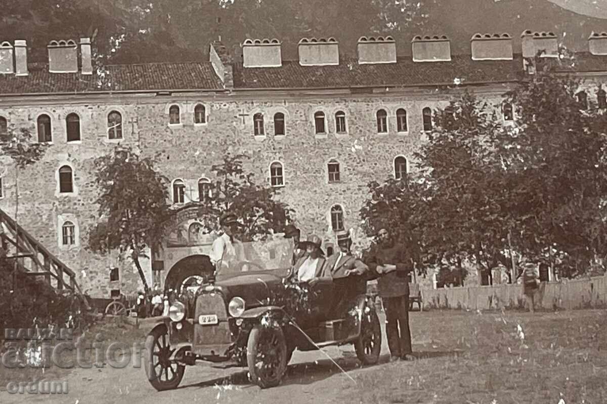 4861 Kingdom of Bulgaria Rila Monastery pilgrims by car with price 25.00 BGN | € 12.78 4861 Kingdom of Bulgaria Rila Monastery pilgrims by car with price 25.00 BGN | € 12.78