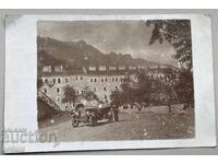 4861 Kingdom of Bulgaria Rila Monastery pilgrims by car