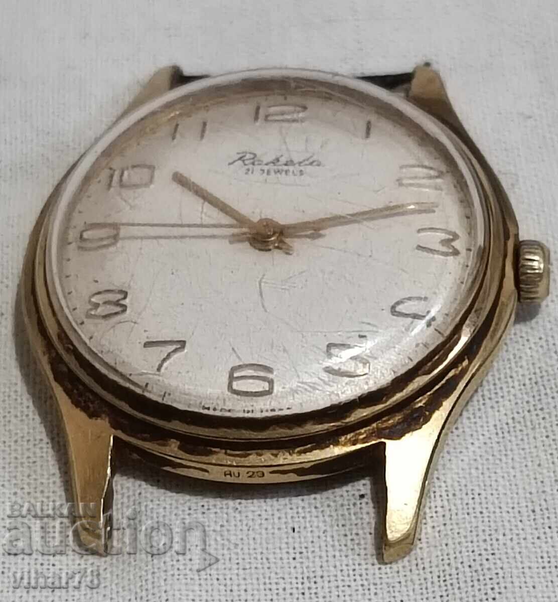 MEN'S 20 MICRON GOLD PLATED WRISTWATCH RACKET with price 99.99 BGN | € 51.12 MEN'S 20 MICRON GOLD PLATED WRISTWATCH RACKET with price 99.99 BGN | € 51.12