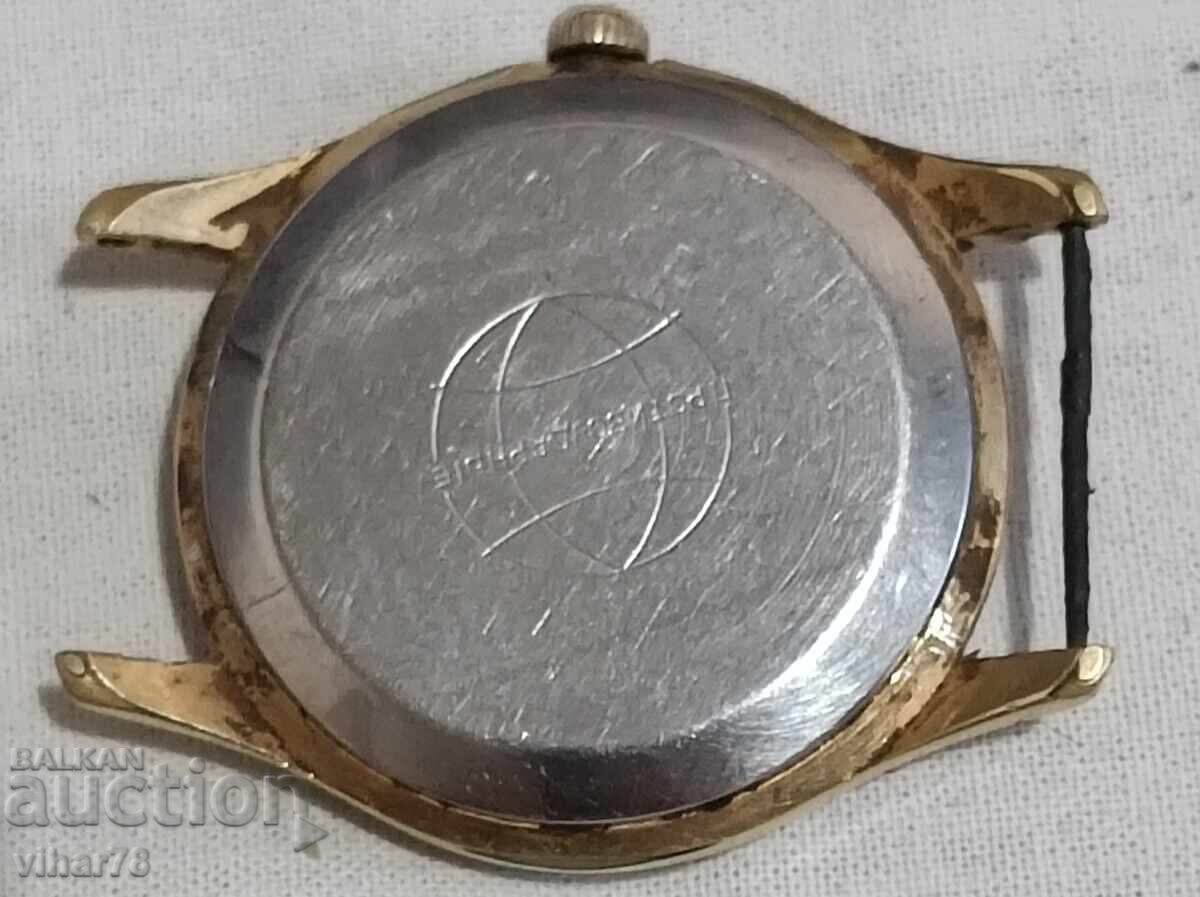 MEN'S 20 MICRON GOLD PLATED WRISTWATCH RACKET - 5 MEN'S 20 MICRON GOLD PLATED WRISTWATCH RACKET - 5