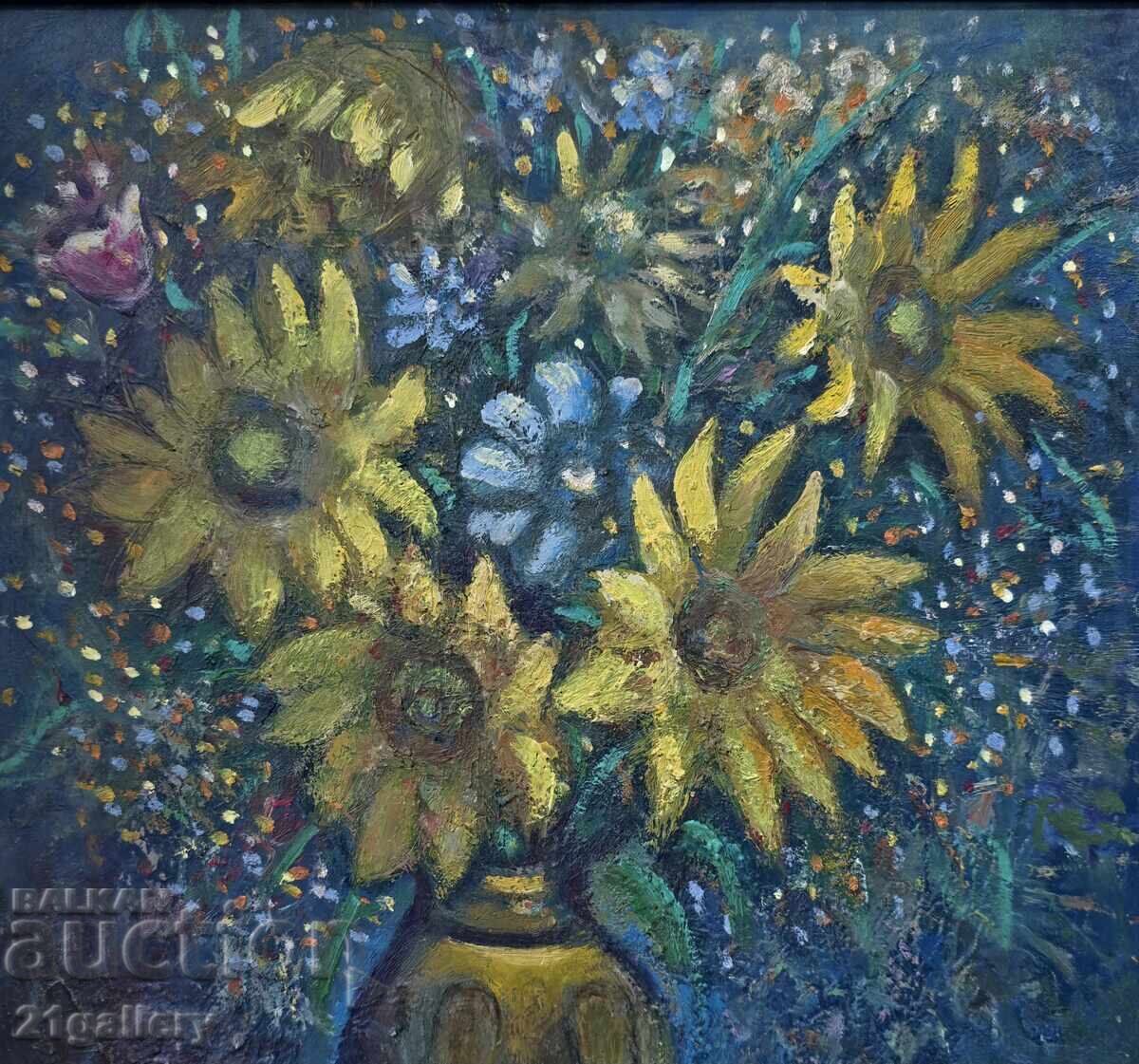 Still life with flowers oil painting - 5 Still life with flowers oil painting - 5