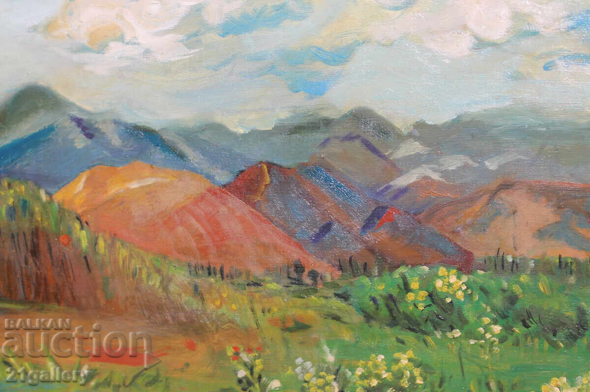 Delivery of Danail Ignatov landscape, oil painting Delivery of Danail Ignatov landscape, oil painting