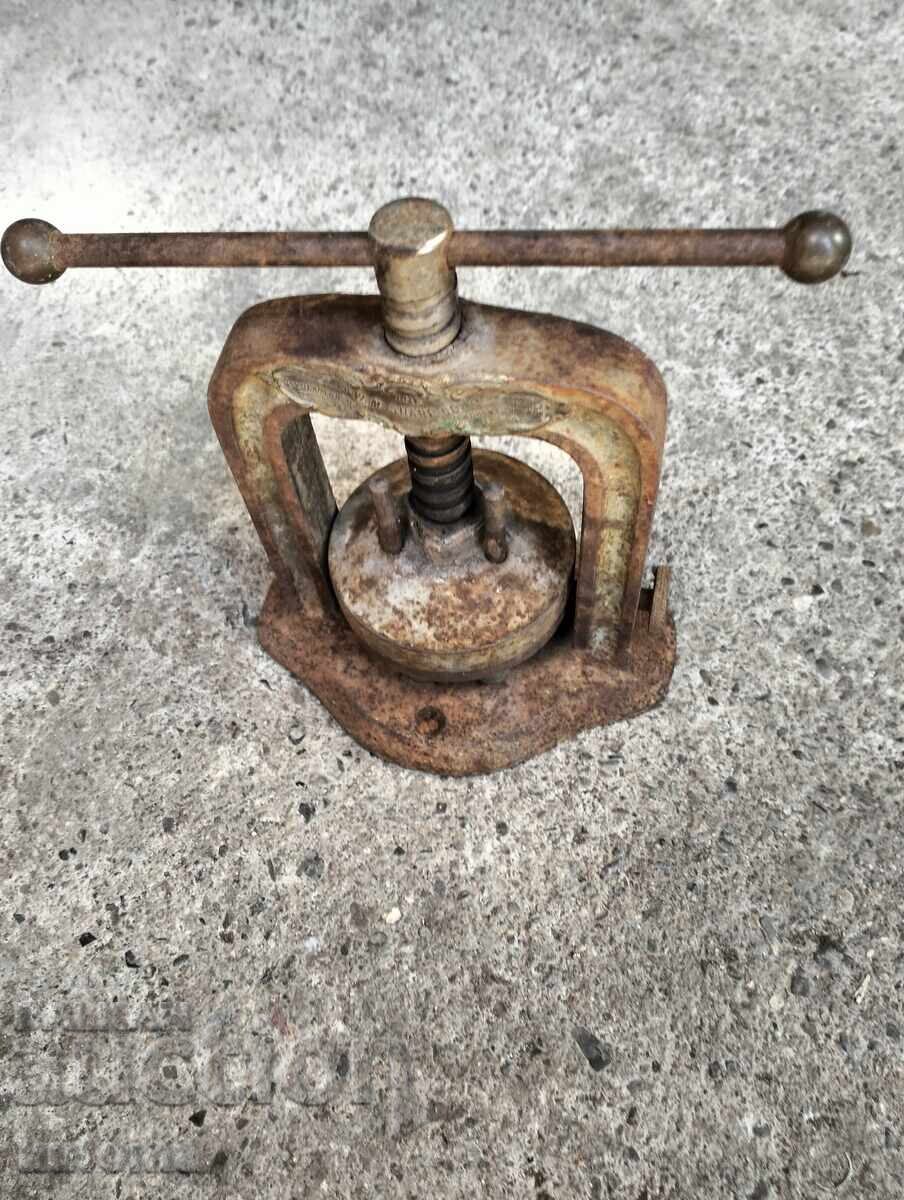 Auction Old dental crown making press Auction Old dental crown making press